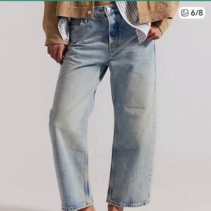 Free People We The Free Deep Trance Dropped Boyfriend Jeans. NWT. Sweet dreams